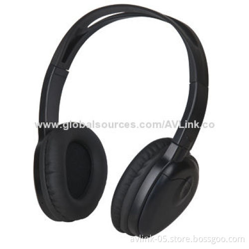 Car IR Wireless Stereo Headphones with Dual-infrared Channels for Children